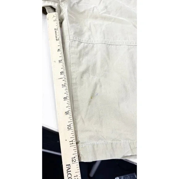 Kuhl Cargo Shorts Men 36 X 12 Tan Patina  Cotton/Nylon Light Hiking Gorpcore GUC - Picture 9 of 10
